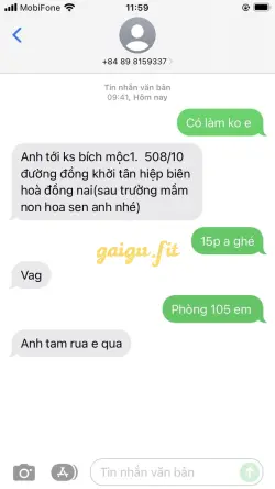 Ảnh đánh giá gái gọi