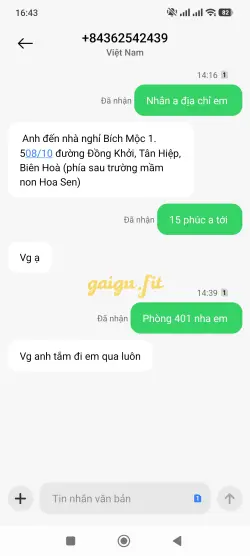 Ảnh đánh giá gái gọi