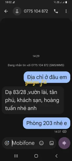 Ảnh đánh giá gái gọi