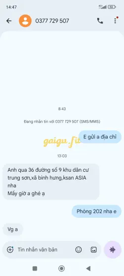 Ảnh đánh giá gái gọi