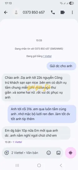 Ảnh đánh giá gái gọi