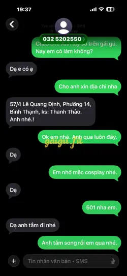 Ảnh đánh giá gái gọi