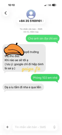 Ảnh đánh giá gái gọi