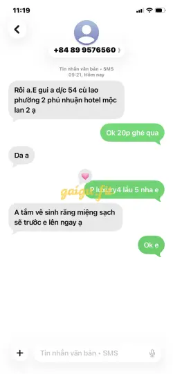 Ảnh đánh giá gái gọi