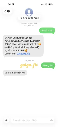 Ảnh đánh giá gái gọi