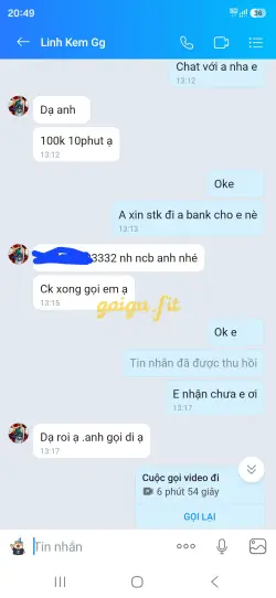 Ảnh đánh giá gái gọi