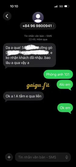 Ảnh đánh giá gái gọi
