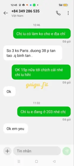 Ảnh đánh giá gái gọi