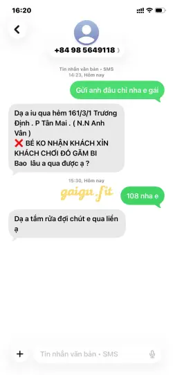 Ảnh đánh giá gái gọi