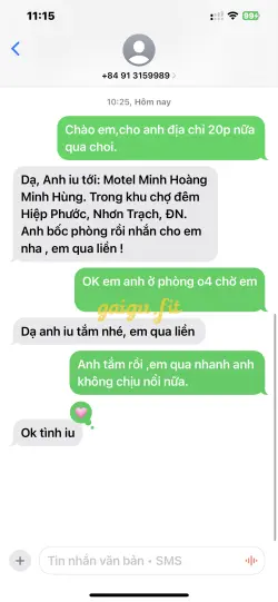 Ảnh đánh giá gái gọi