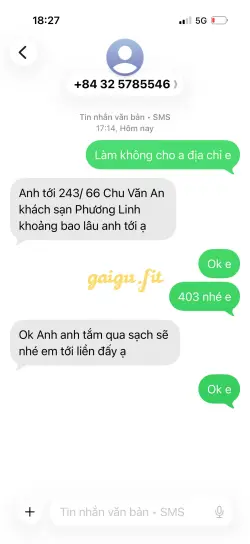 Ảnh đánh giá gái gọi