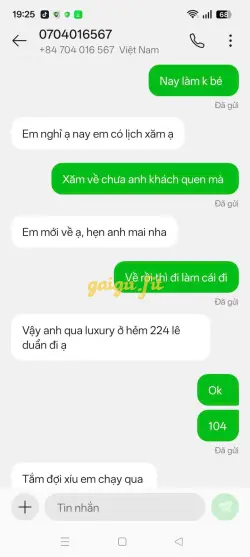 Ảnh đánh giá gái gọi