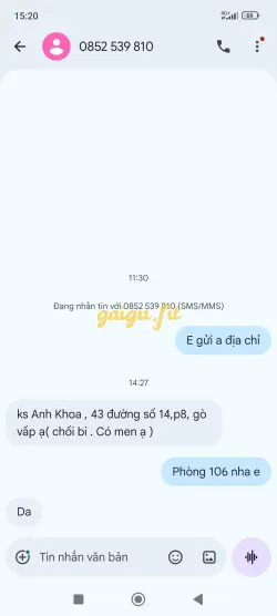 Ảnh đánh giá gái gọi