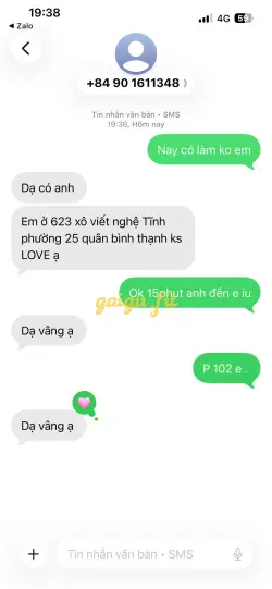 Ảnh đánh giá gái gọi