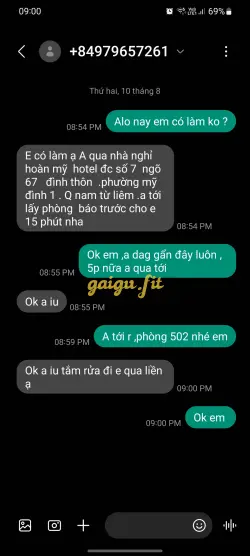 Ảnh đánh giá gái gọi