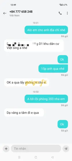 Ảnh đánh giá gái gọi