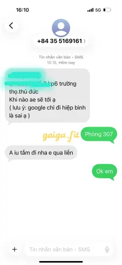 Ảnh đánh giá gái gọi