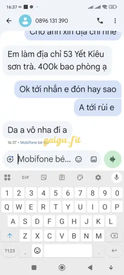 Ảnh đánh giá gái gọi