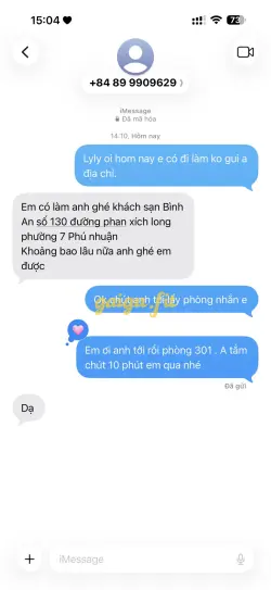 Ảnh đánh giá gái gọi