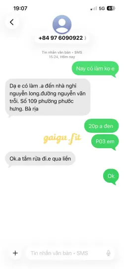 Ảnh đánh giá gái gọi