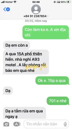 Ảnh đánh giá gái gọi