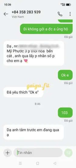 Ảnh đánh giá gái gọi