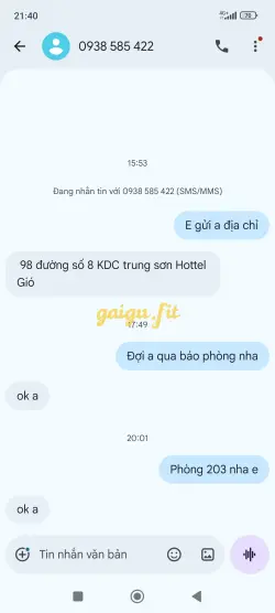 Ảnh đánh giá gái gọi