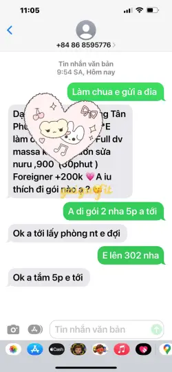 Ảnh đánh giá gái gọi