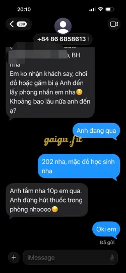 Ảnh đánh giá gái gọi