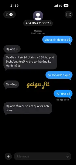 Ảnh đánh giá gái gọi
