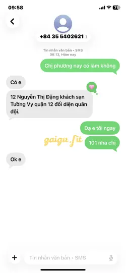 Ảnh đánh giá gái gọi