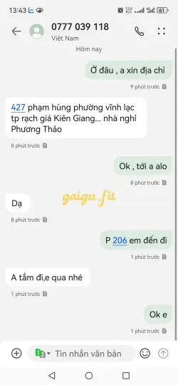 Ảnh đánh giá gái gọi