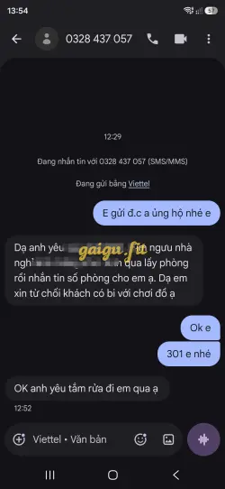 Ảnh đánh giá gái gọi