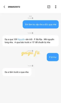 Ảnh đánh giá gái gọi
