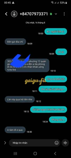 Ảnh đánh giá gái gọi