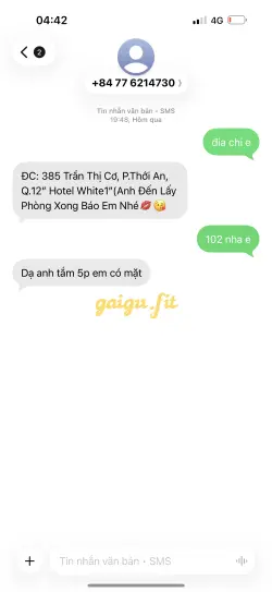 Ảnh đánh giá gái gọi