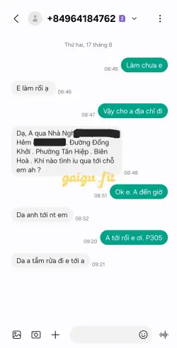 Ảnh đánh giá gái gọi