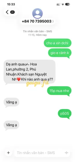 Ảnh đánh giá gái gọi
