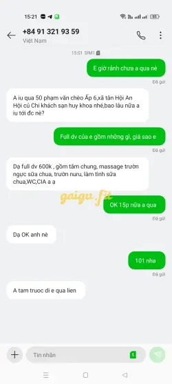 Ảnh đánh giá gái gọi