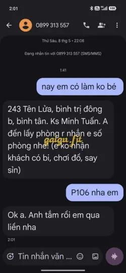 Ảnh đánh giá gái gọi