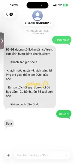 Ảnh đánh giá gái gọi