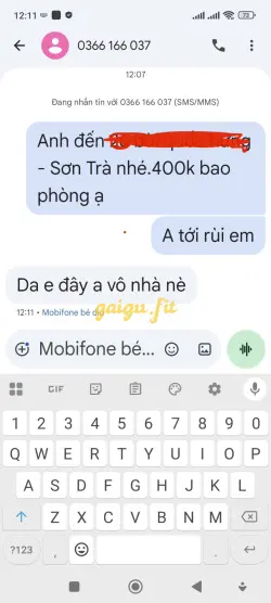 Ảnh đánh giá gái gọi