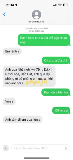 Ảnh đánh giá gái gọi