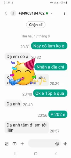 Ảnh đánh giá gái gọi