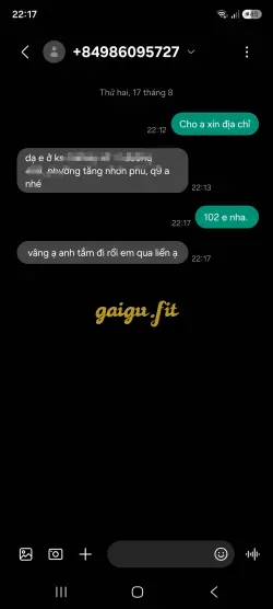 Ảnh đánh giá gái gọi