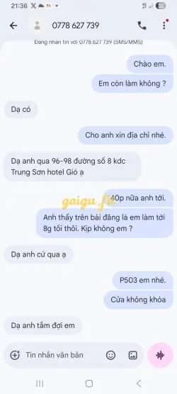 Ảnh đánh giá gái gọi