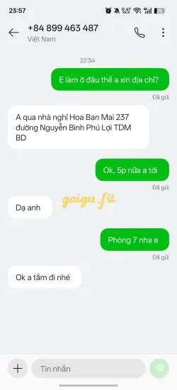 Ảnh đánh giá gái gọi