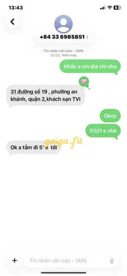 Ảnh đánh giá gái gọi
