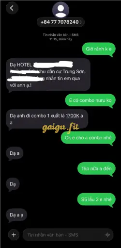 Ảnh đánh giá gái gọi