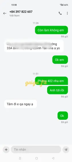 Ảnh đánh giá gái gọi